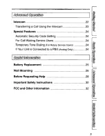 Предварительный просмотр 5 страницы Panasonic KX-TC185B User Manual