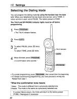 Предварительный просмотр 10 страницы Panasonic KX-TC185B User Manual