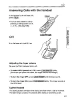 Предварительный просмотр 13 страницы Panasonic KX-TC185B User Manual