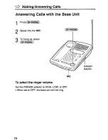 Предварительный просмотр 16 страницы Panasonic KX-TC185B User Manual