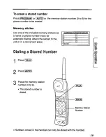 Предварительный просмотр 19 страницы Panasonic KX-TC185B User Manual