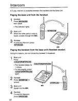 Предварительный просмотр 22 страницы Panasonic KX-TC185B User Manual