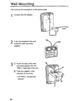 Предварительный просмотр 26 страницы Panasonic KX-TC185B User Manual