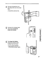 Предварительный просмотр 27 страницы Panasonic KX-TC185B User Manual