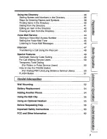 Preview for 5 page of Panasonic KX-TC1861B User Manual