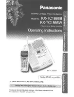 Panasonic KX-TC1866 User Manual предпросмотр