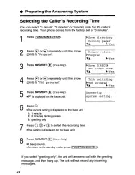 Предварительный просмотр 24 страницы Panasonic KX-TC1866 User Manual