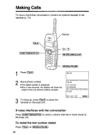 Предварительный просмотр 26 страницы Panasonic KX-TC1866 User Manual