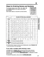 Предварительный просмотр 41 страницы Panasonic KX-TC1866 User Manual