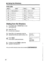 Предварительный просмотр 44 страницы Panasonic KX-TC1866 User Manual