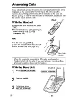 Предварительный просмотр 32 страницы Panasonic KX-TC1867B User Manual