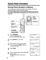 Предварительный просмотр 36 страницы Panasonic KX-TC1867B User Manual