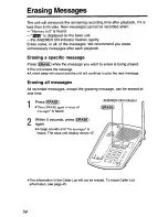 Предварительный просмотр 54 страницы Panasonic KX-TC1867B User Manual