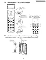 Предварительный просмотр 21 страницы Panasonic KX-TC1868B Service Manual