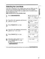 Предварительный просмотр 17 страницы Panasonic KX-TC1868B User Manual