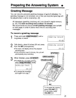 Предварительный просмотр 21 страницы Panasonic KX-TC1868B User Manual