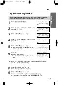 Предварительный просмотр 25 страницы Panasonic KX-TC1871ALB Operating Instructions Manual