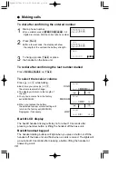 Предварительный просмотр 30 страницы Panasonic KX-TC1871ALB Operating Instructions Manual