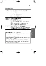 Предварительный просмотр 67 страницы Panasonic KX-TC1871ALB Operating Instructions Manual