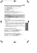 Предварительный просмотр 73 страницы Panasonic KX-TC1871ALB Operating Instructions Manual