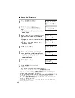 Предварительный просмотр 48 страницы Panasonic KX-TC1871CB Operating Instructions Manual