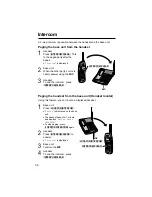 Предварительный просмотр 56 страницы Panasonic KX-TC1871CB Operating Instructions Manual