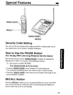 Preview for 22 page of Panasonic KX-TC187al-w Operating Instructions Manual