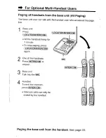 Preview for 29 page of Panasonic KX-TC187al-w Operating Instructions Manual