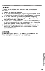 Preview for 29 page of Panasonic KX-TC187B Operating Instructions Manual