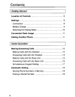 Preview for 4 page of Panasonic KX-TC187B User Manual