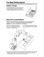 Preview for 3 page of Panasonic KX-TC1881B User Manual