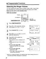 Preview for 20 page of Panasonic KX-TC1881B User Manual