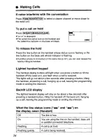 Preview for 24 page of Panasonic KX-TC1881B User Manual