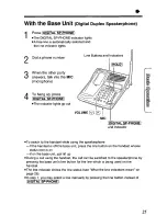 Preview for 25 page of Panasonic KX-TC1881B User Manual