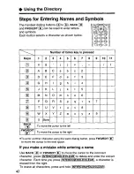 Preview for 42 page of Panasonic KX-TC1881B User Manual