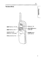 Preview for 7 page of Panasonic KX-TC1890B User Manual