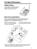 Предварительный просмотр 3 страницы Panasonic KX-TC1891B Operating Insructions