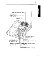 Предварительный просмотр 7 страницы Panasonic KX-TC1891B Operating Insructions