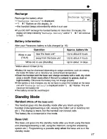 Предварительный просмотр 17 страницы Panasonic KX-TC1891B Operating Insructions