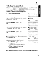 Предварительный просмотр 19 страницы Panasonic KX-TC1891B Operating Insructions