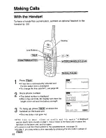 Предварительный просмотр 32 страницы Panasonic KX-TC1891B Operating Insructions