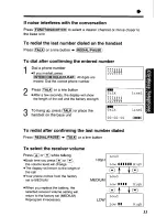 Предварительный просмотр 33 страницы Panasonic KX-TC1891B Operating Insructions