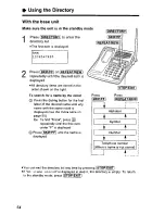 Предварительный просмотр 54 страницы Panasonic KX-TC1891B Operating Insructions