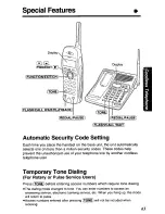 Предварительный просмотр 63 страницы Panasonic KX-TC1891B Operating Insructions