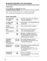 Предварительный просмотр 82 страницы Panasonic KX-TC1891B Operating Insructions