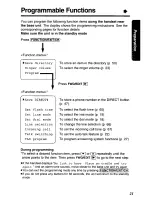 Предварительный просмотр 21 страницы Panasonic KX-TC1891B User Manual