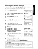 Предварительный просмотр 31 страницы Panasonic KX-TC1891B User Manual