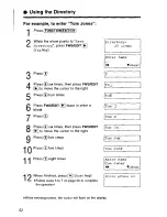 Предварительный просмотр 52 страницы Panasonic KX-TC1891B User Manual