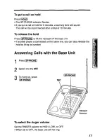 Preview for 13 page of Panasonic KX-TC190B User Manual