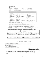 Предварительный просмотр 2 страницы Panasonic KX-TC2000SNB Service Manual